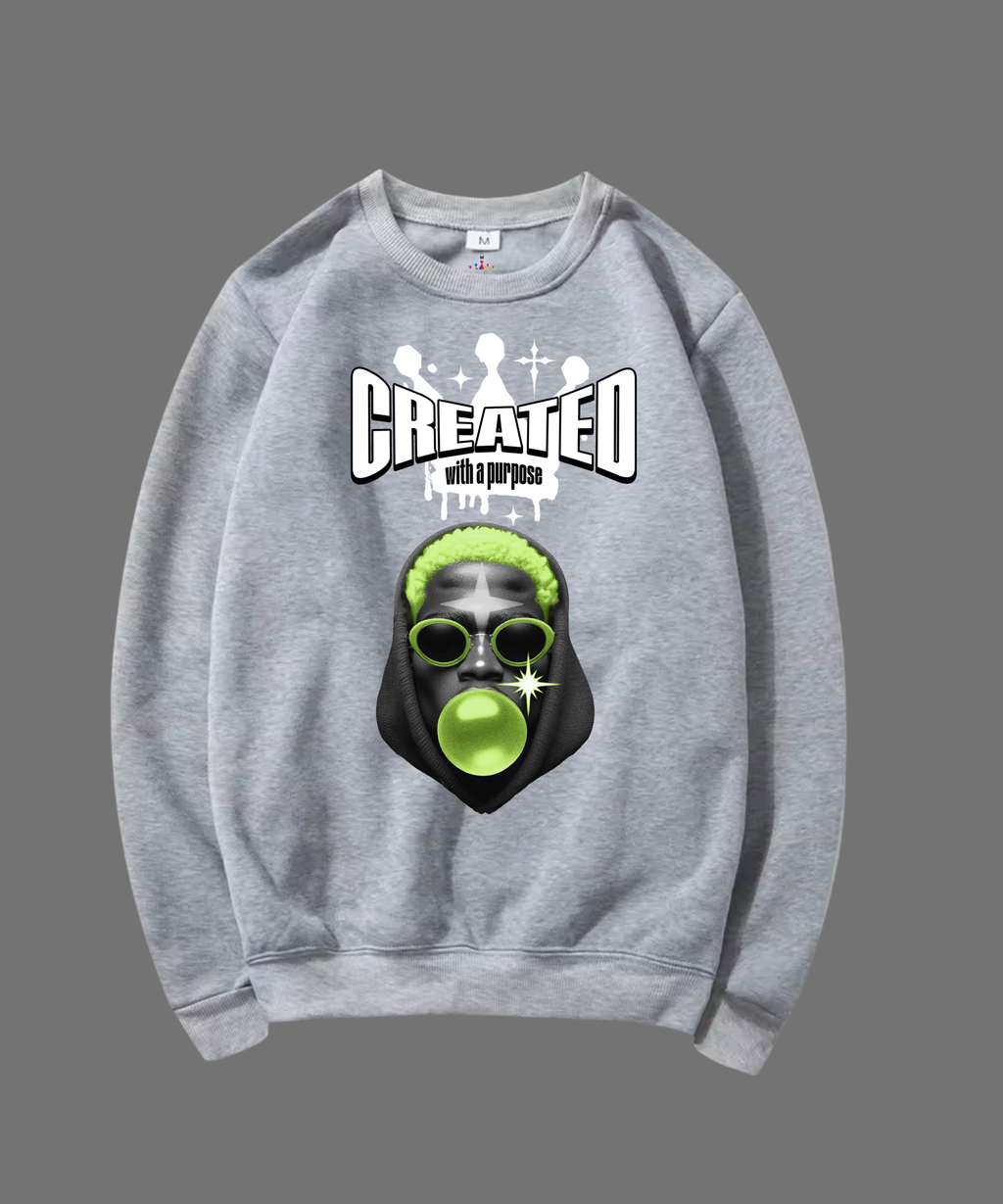 SWEATSHIRT UNISEX CREATED 100% COTON