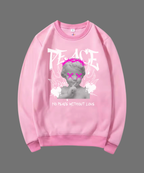 SWEATSHIRT UNISEX PEACE 100% COTON