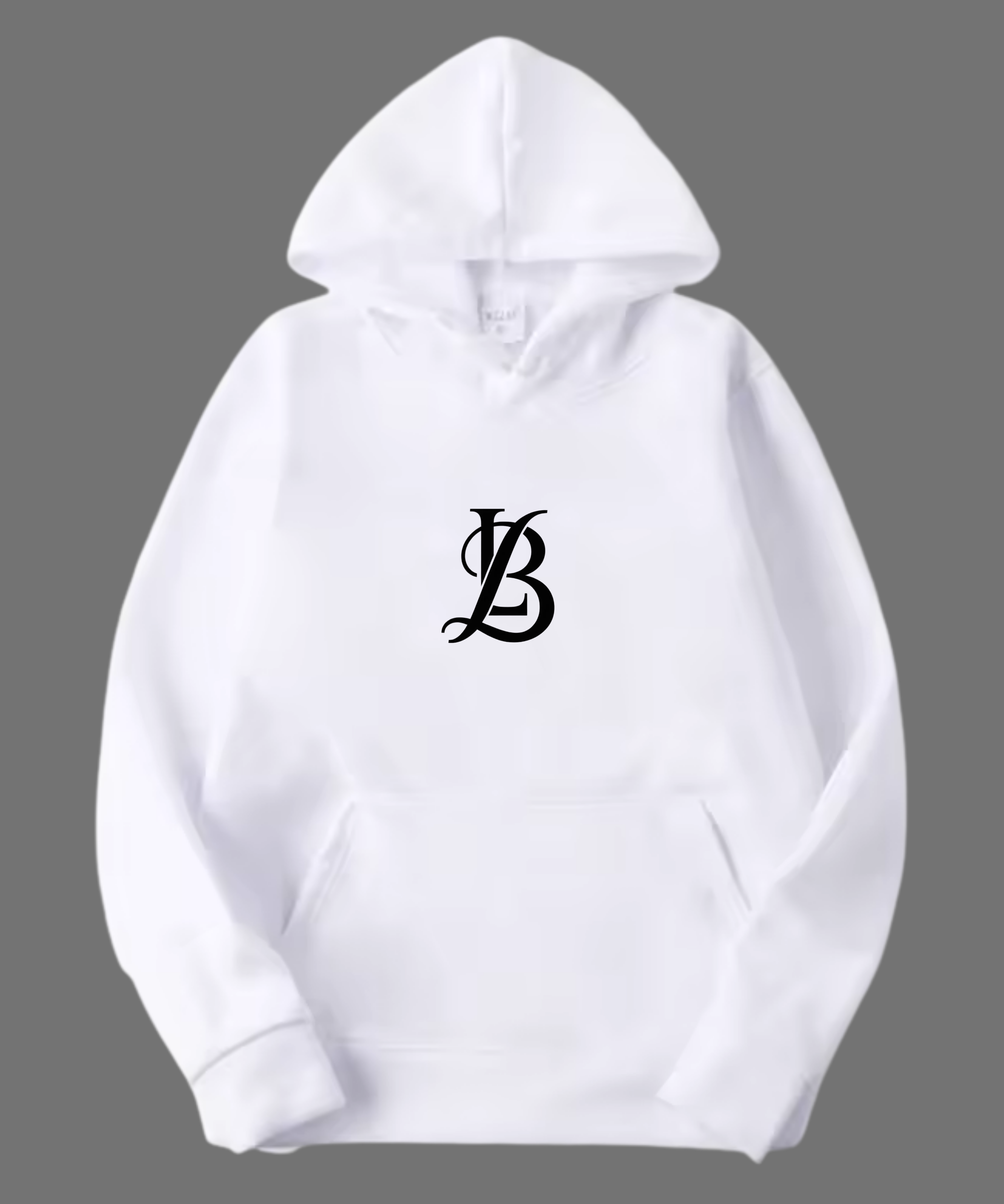 HOODIE UNISEX MONOGRAM LB