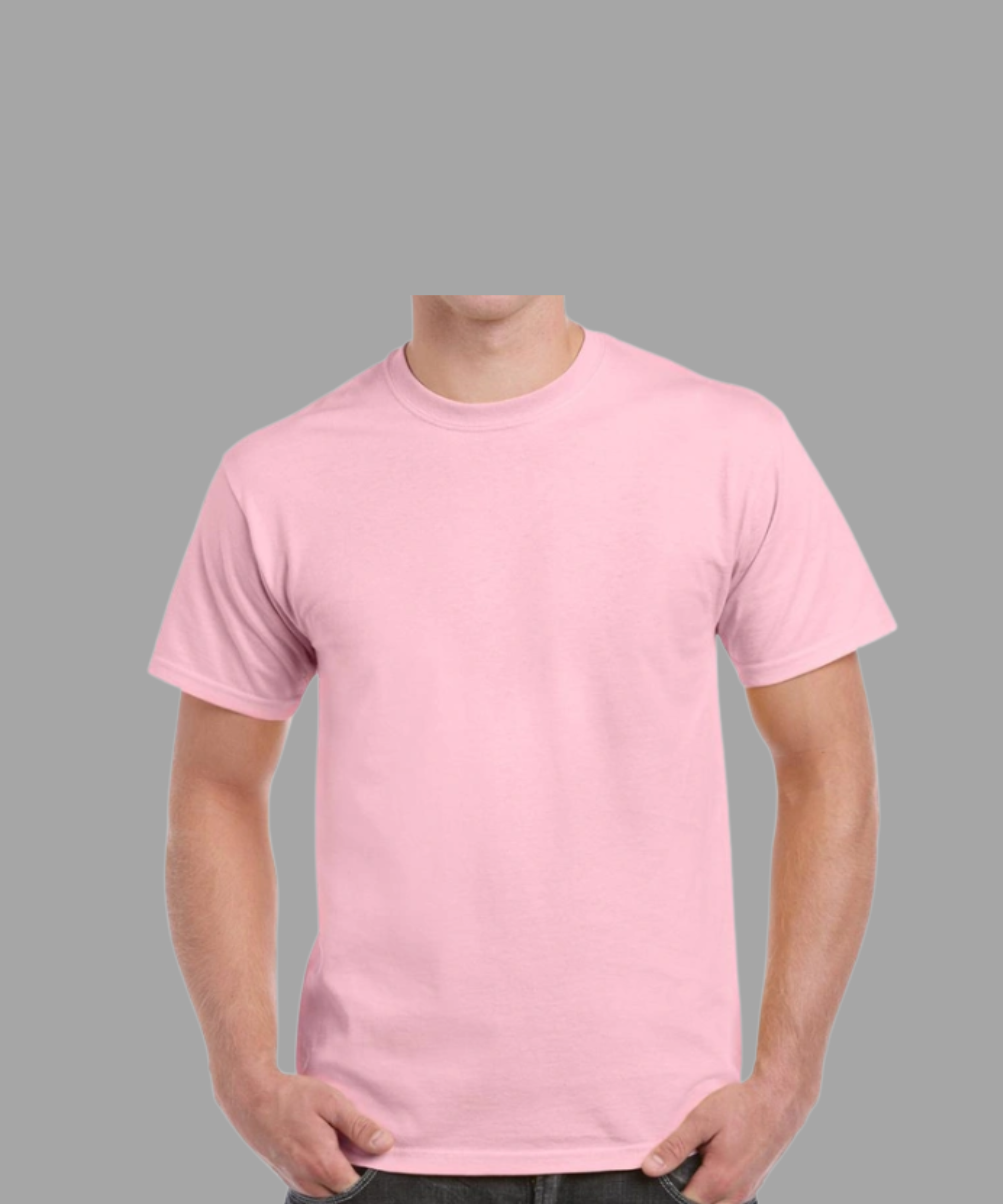 T-SHIRTS REGULAR VIERGES 100% COTON