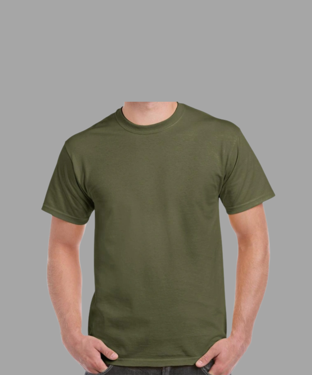 T-SHIRTS REGULAR VIERGES 100% COTON