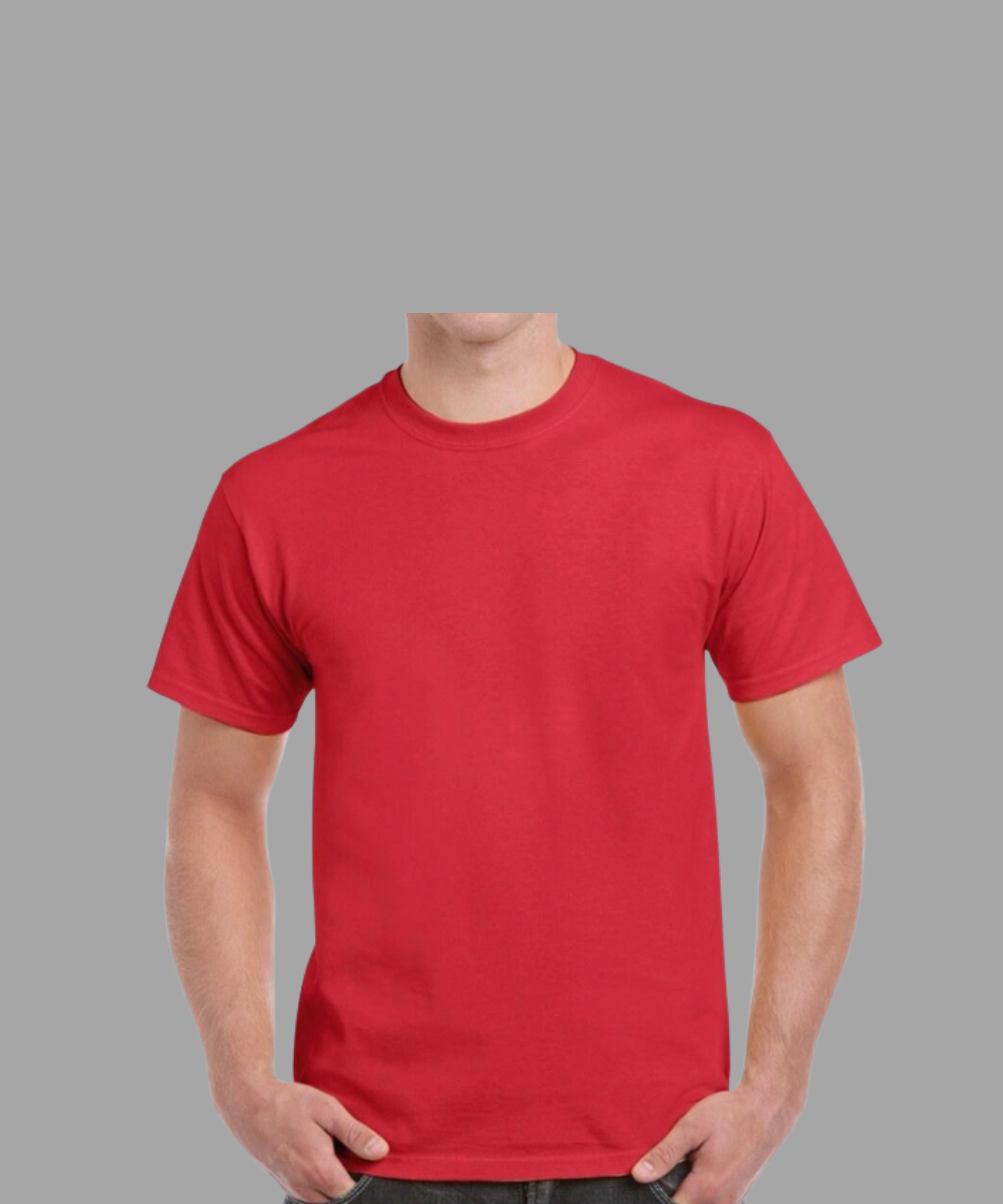 T-SHIRTS REGULAR VIERGES 100% COTON