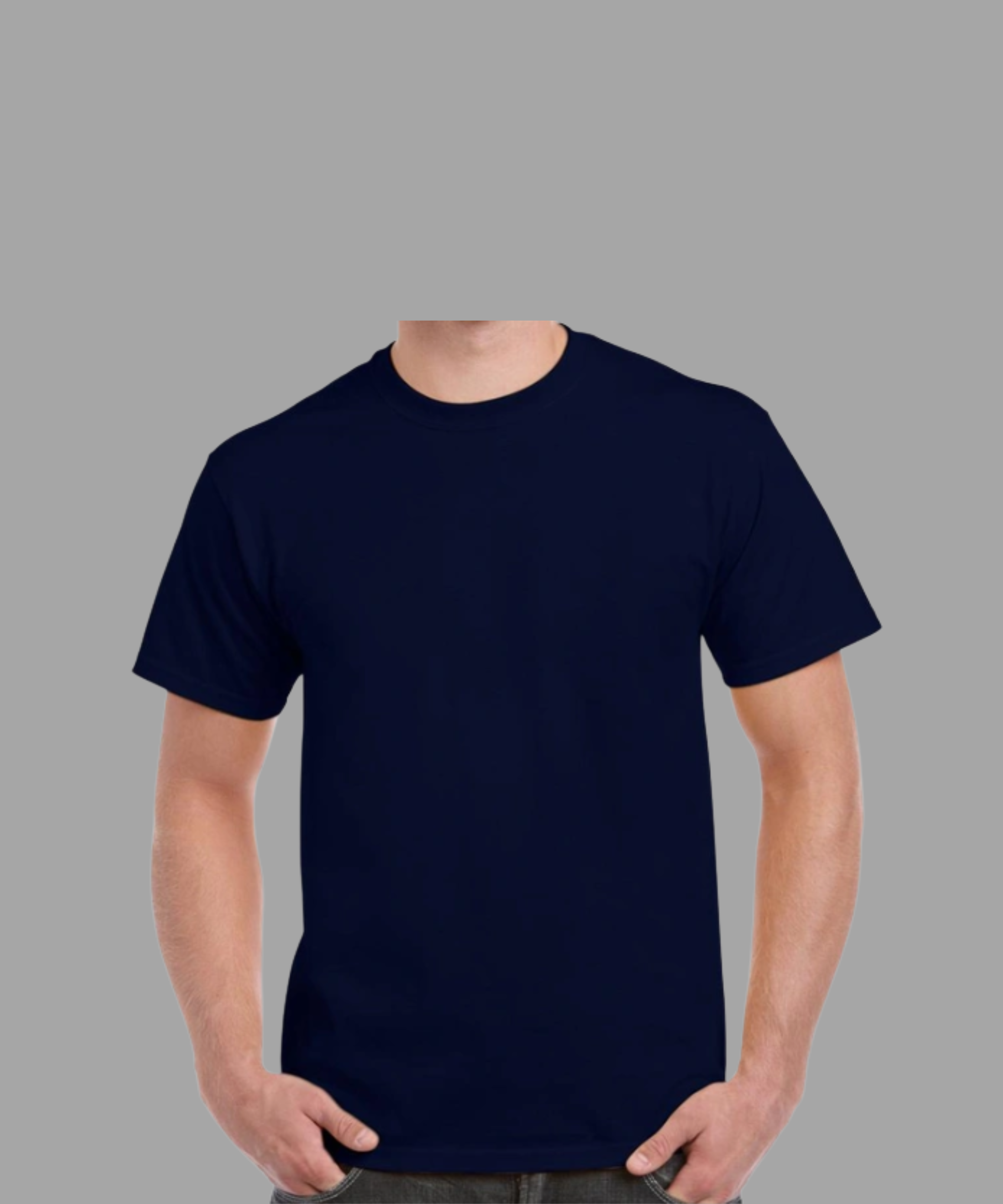 T-SHIRTS REGULAR VIERGES 100% COTON