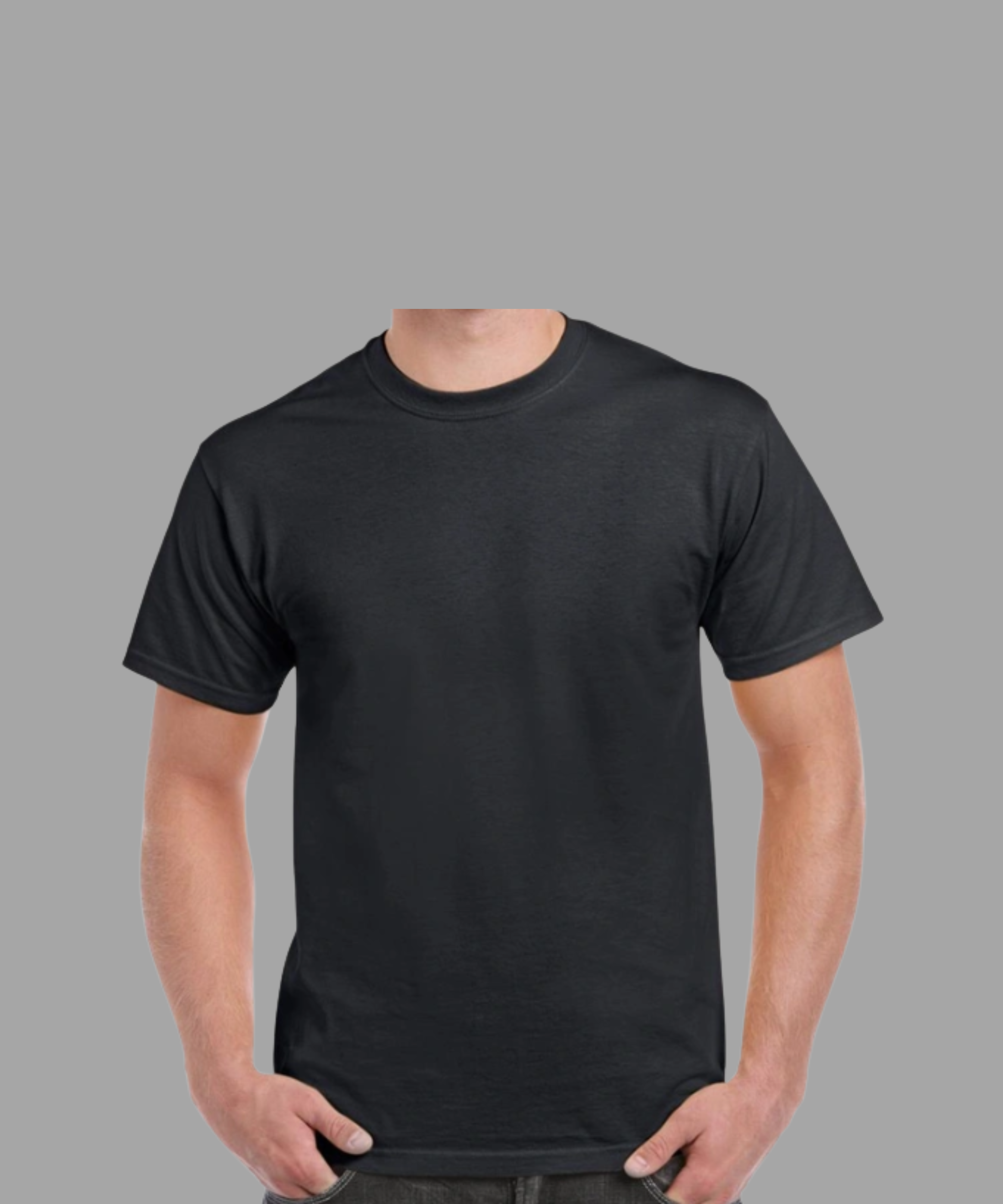 T-SHIRTS REGULAR VIERGES 100% COTON