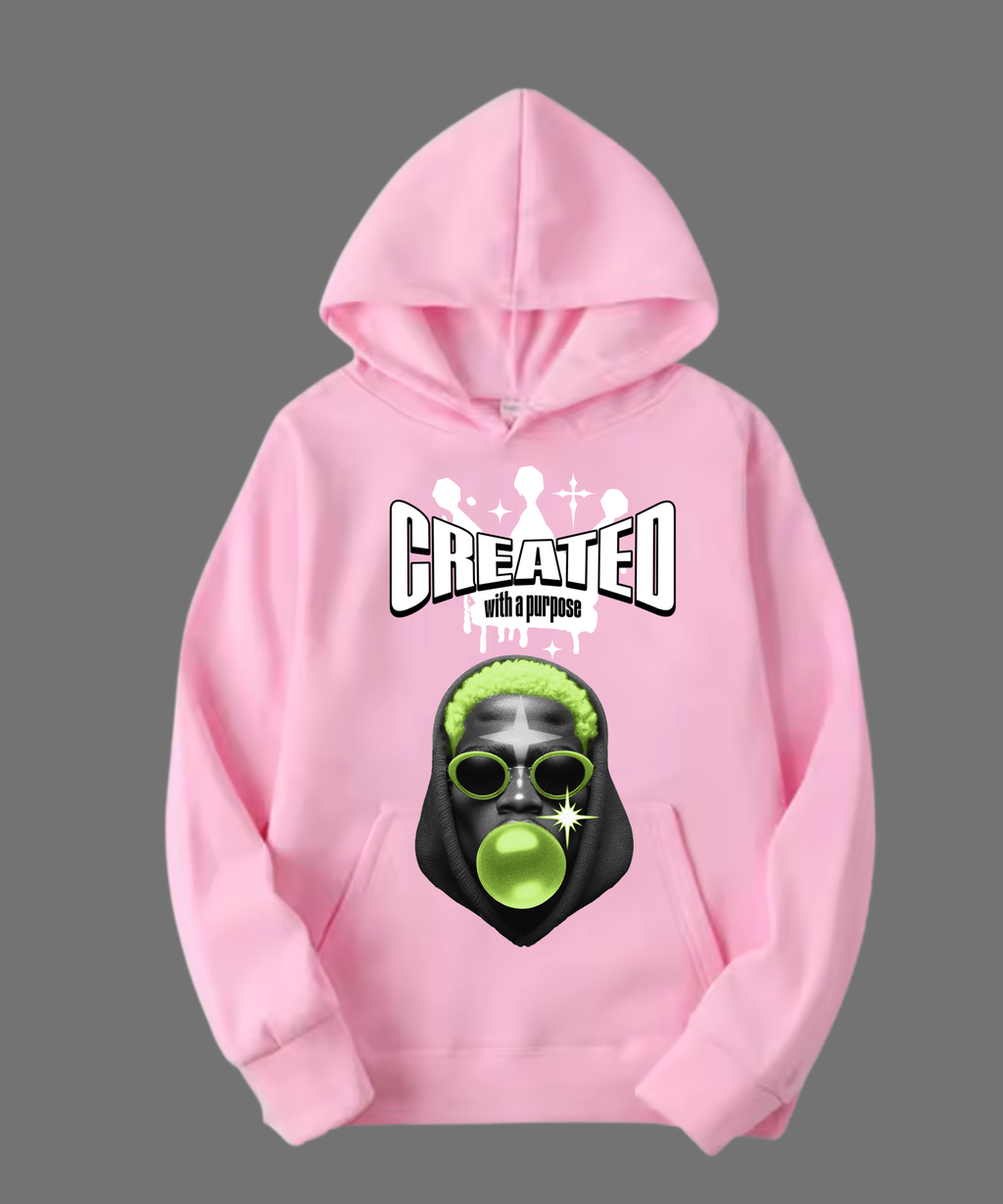 HOODIE UNISEX CREATED 100% COTON