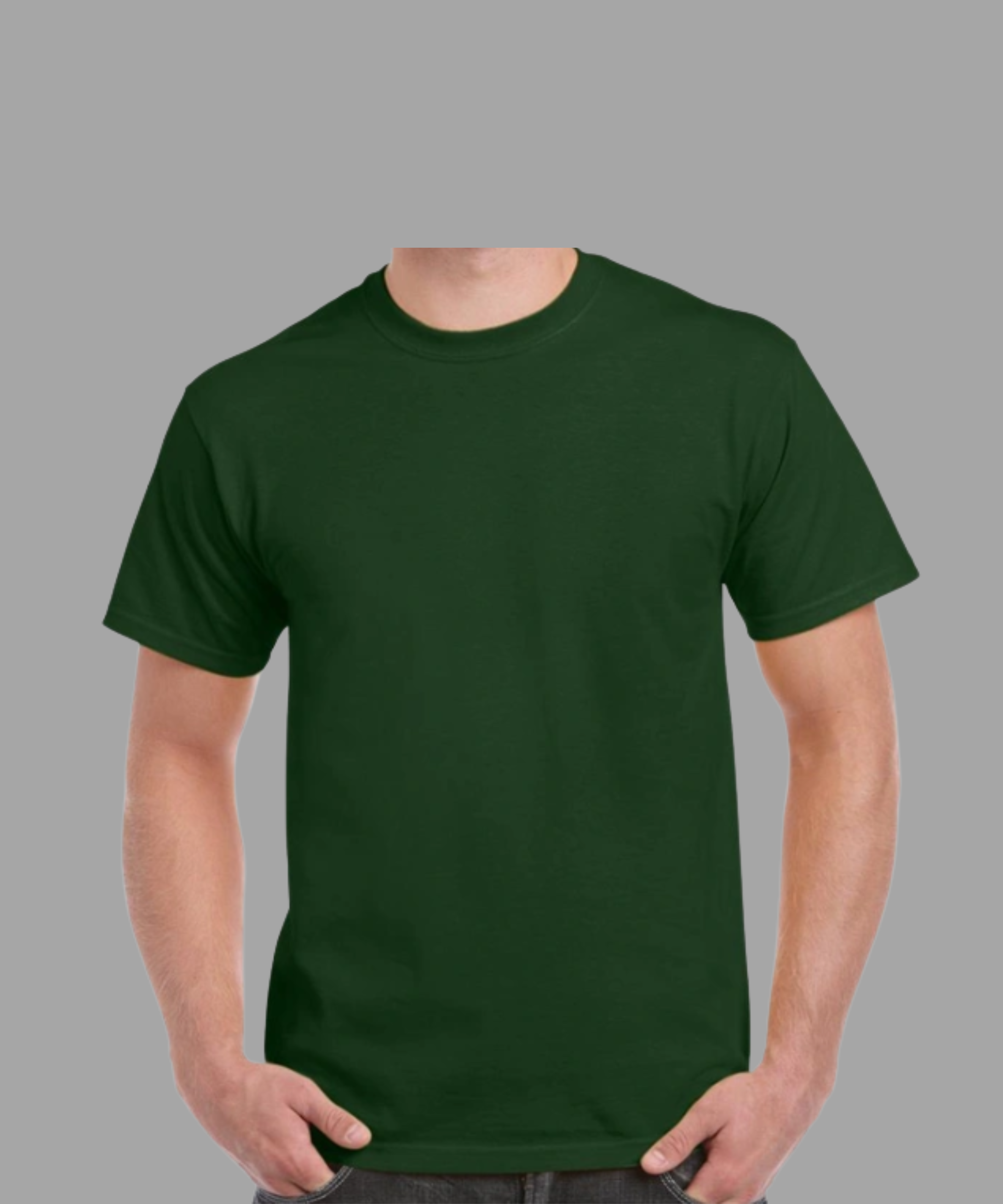 T-SHIRTS REGULAR VIERGES 100% COTON