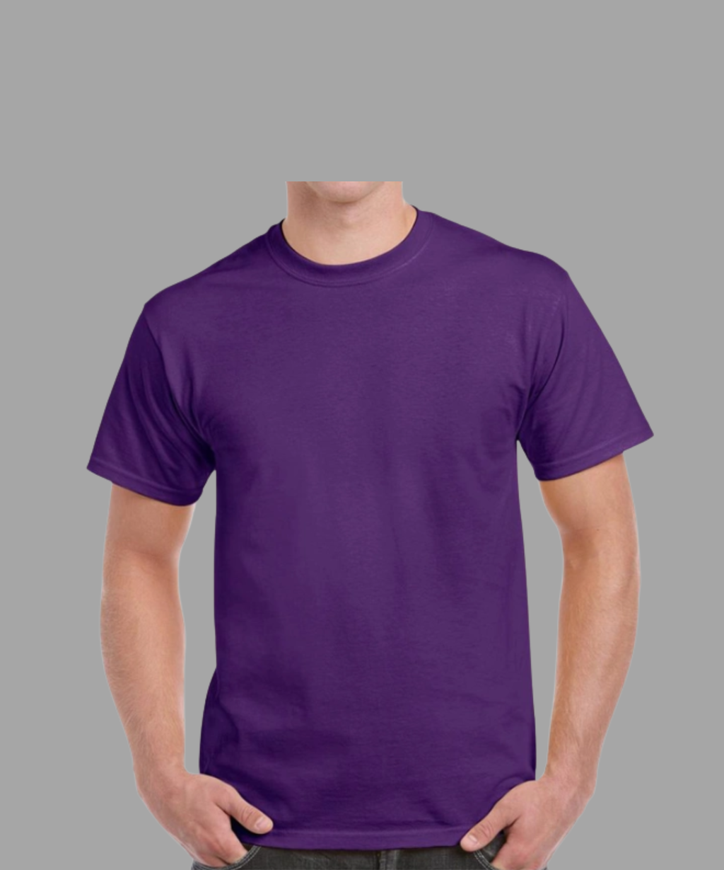 T-SHIRTS REGULAR VIERGES 100% COTON