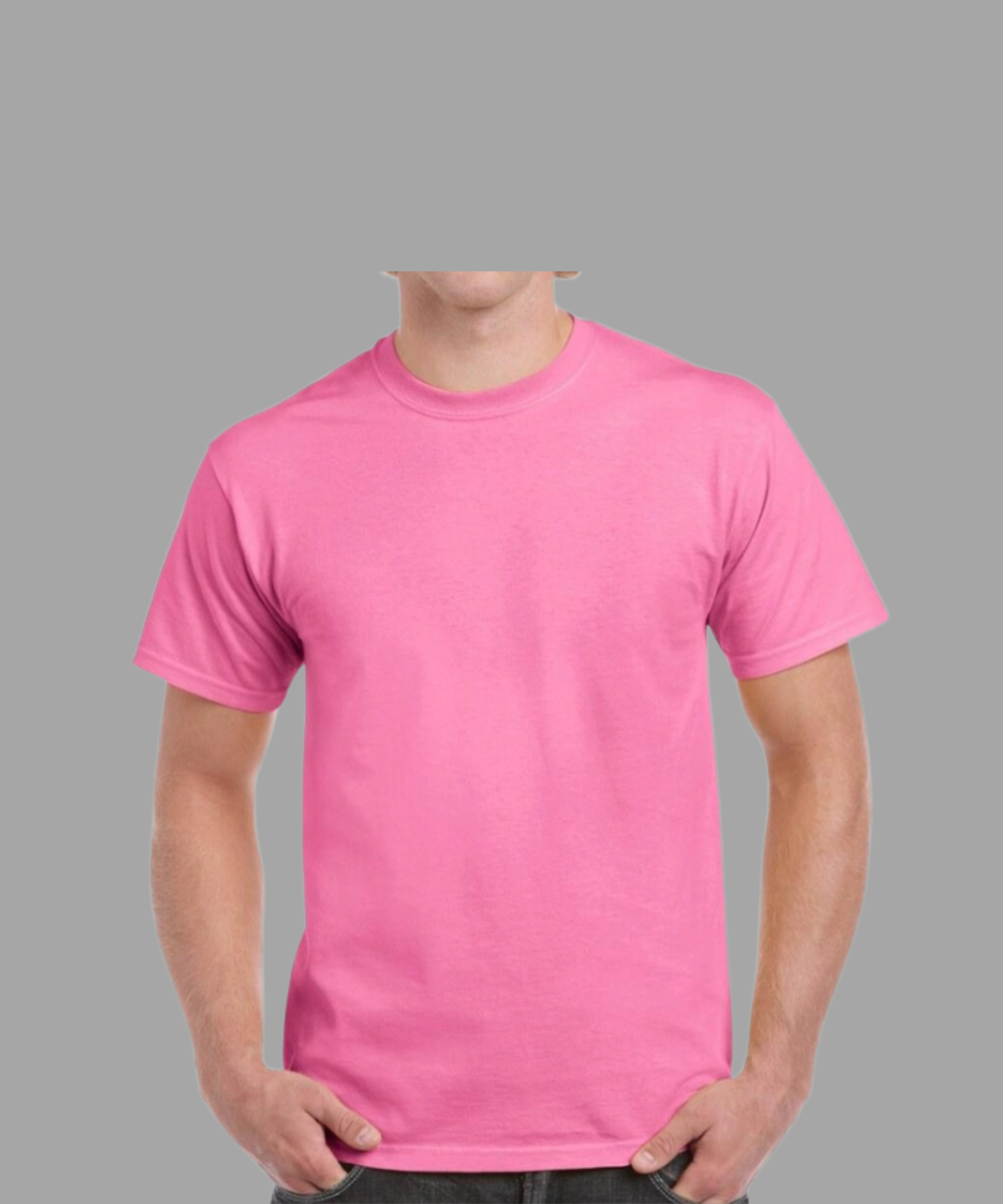 T-SHIRTS REGULAR VIERGES 100% COTON