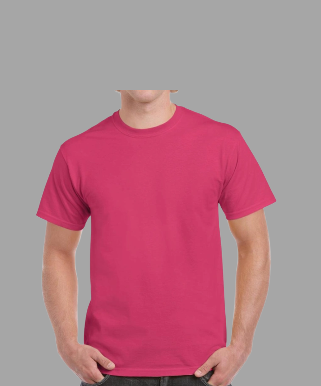 T-SHIRTS REGULAR VIERGES 100% COTON