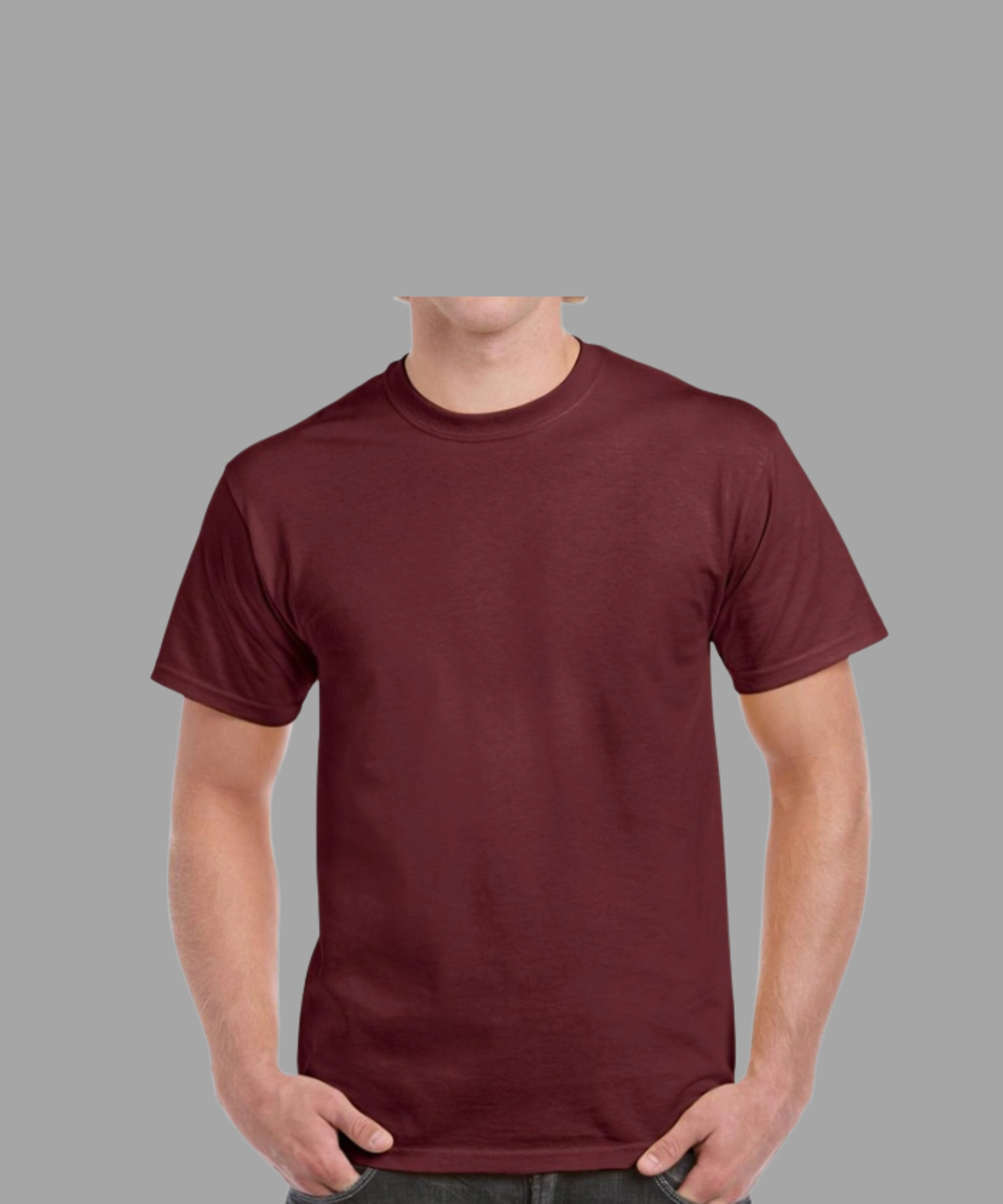 T-SHIRTS REGULAR VIERGES 100% COTON