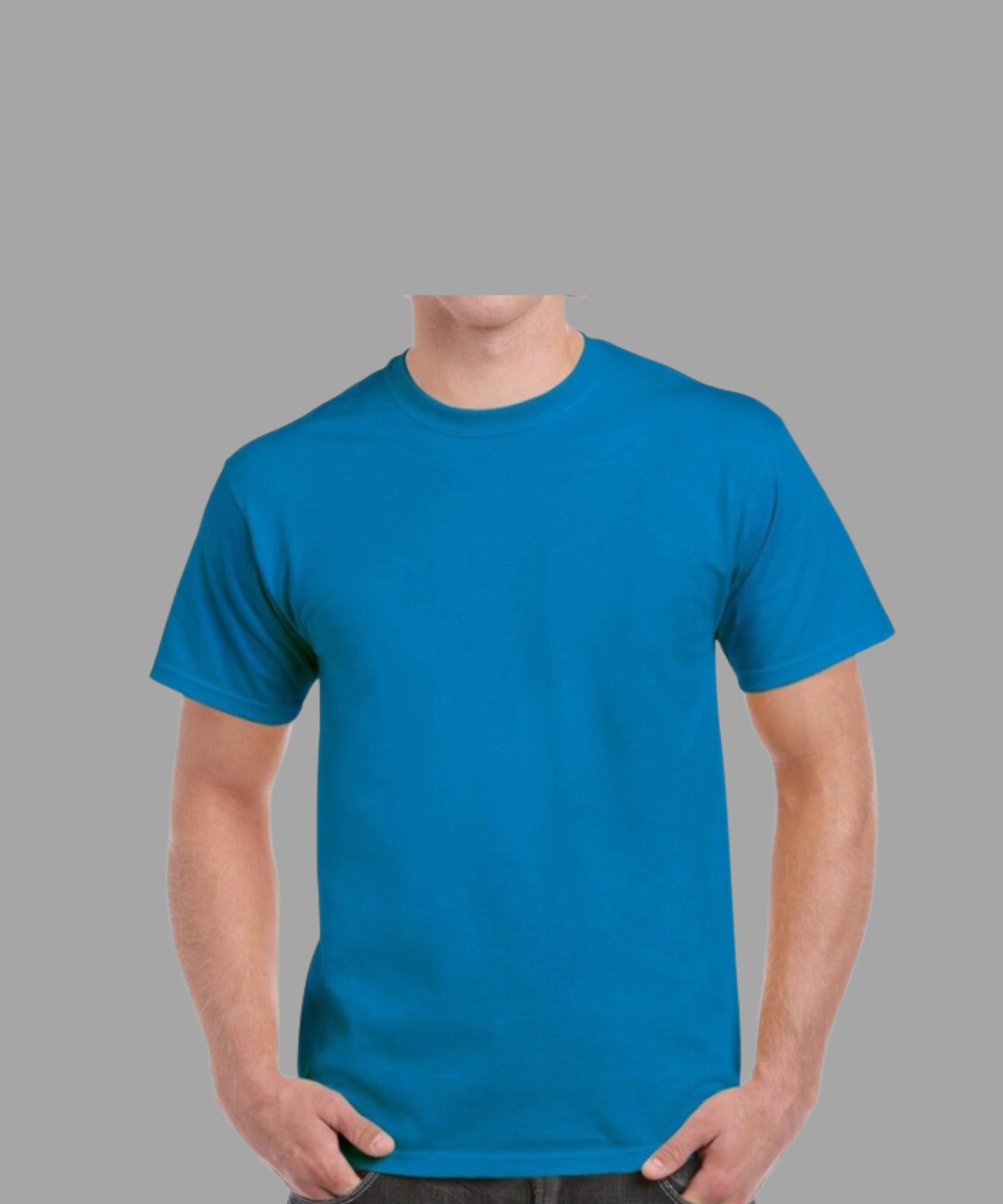 T-SHIRTS REGULAR VIERGES 100% COTON