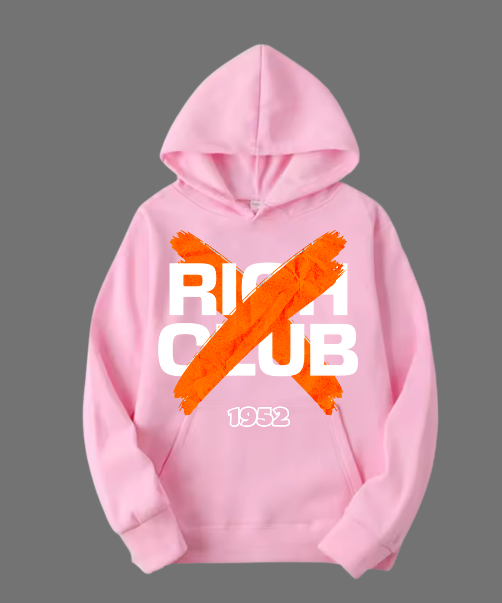 HOODIE UNISEX RICH CLUB 100% COTON