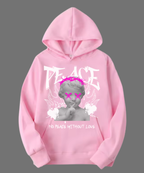 HOODIE UNISEX PEACE 100% COTON