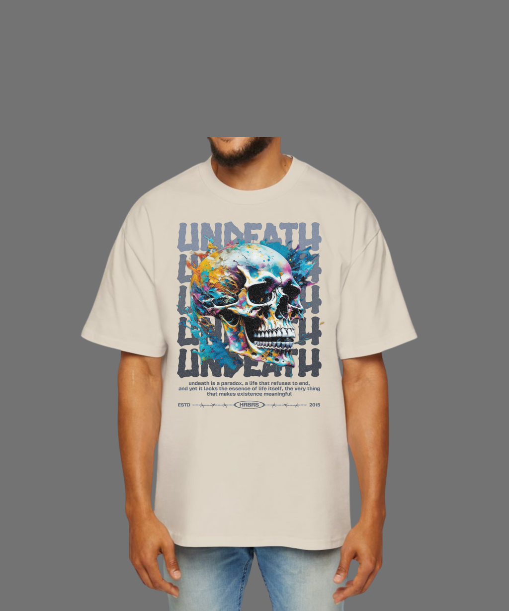 T-SHIRT UNISEX OVERSIZE UNDEATH