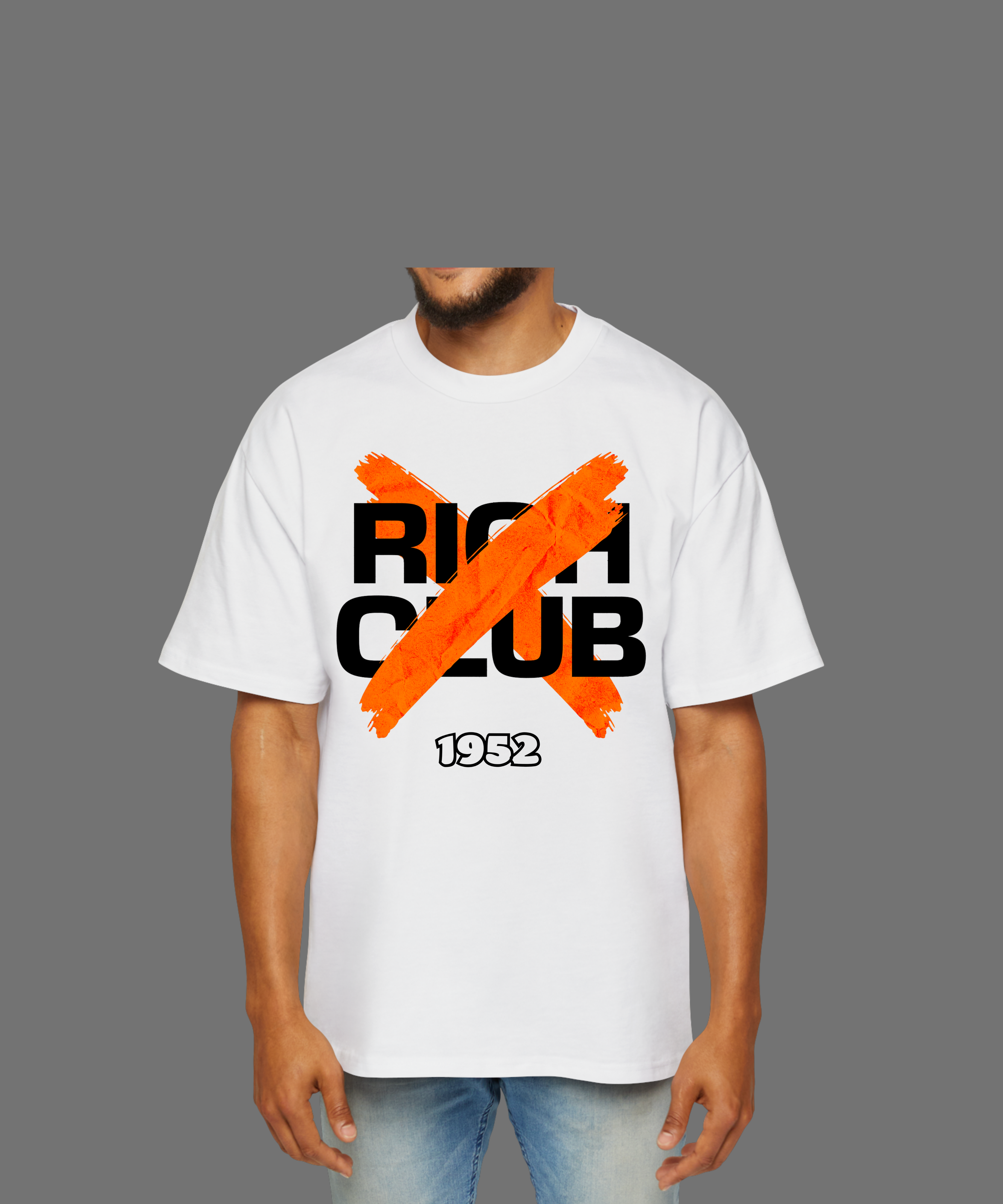 T-SHIRT UNISEX OVERSIZE RICH CLUB