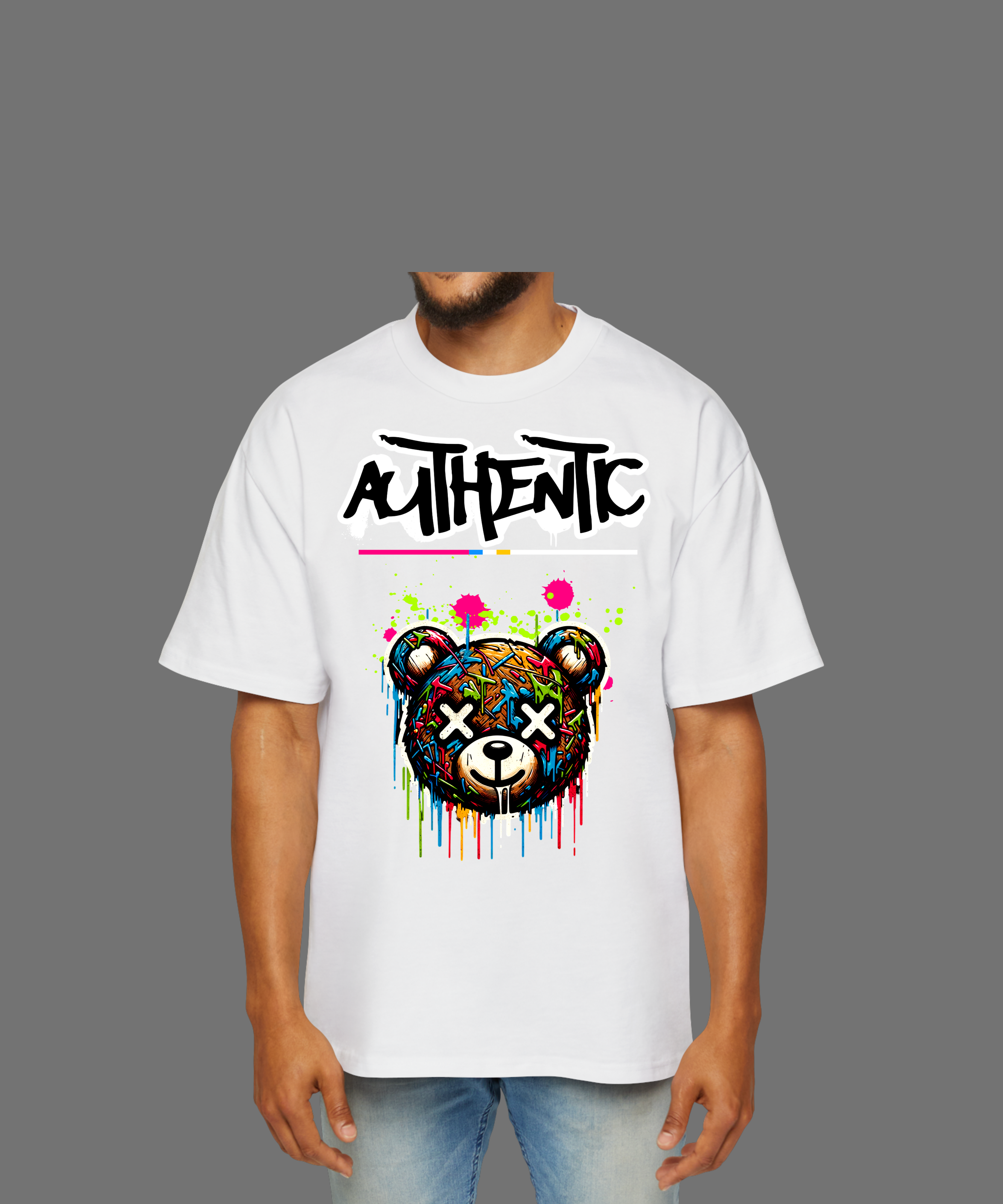 T-SHIRT UNISEX OVERSIZE AUTHENTIC