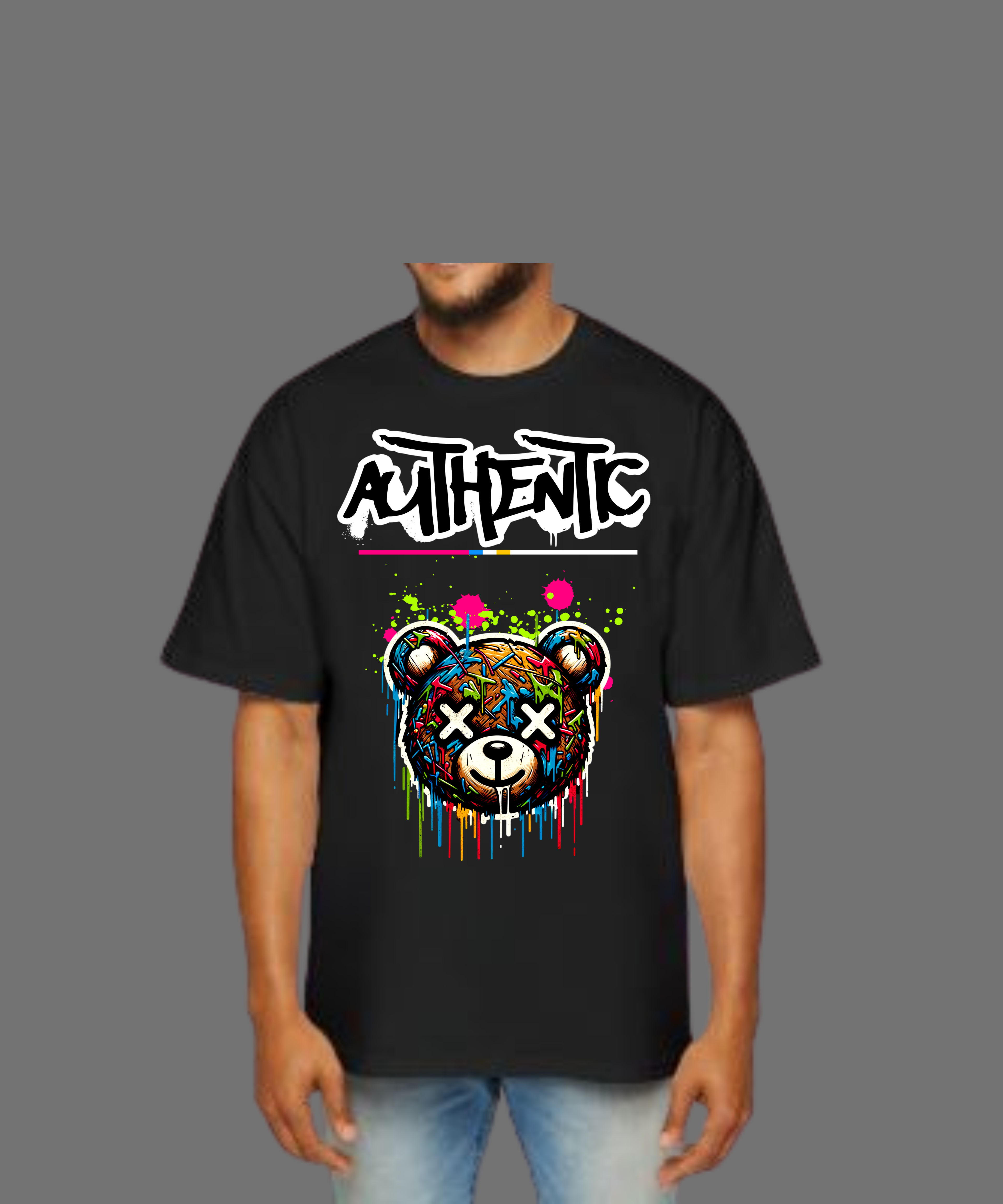 T-SHIRT UNISEX OVERSIZE AUTHENTIC