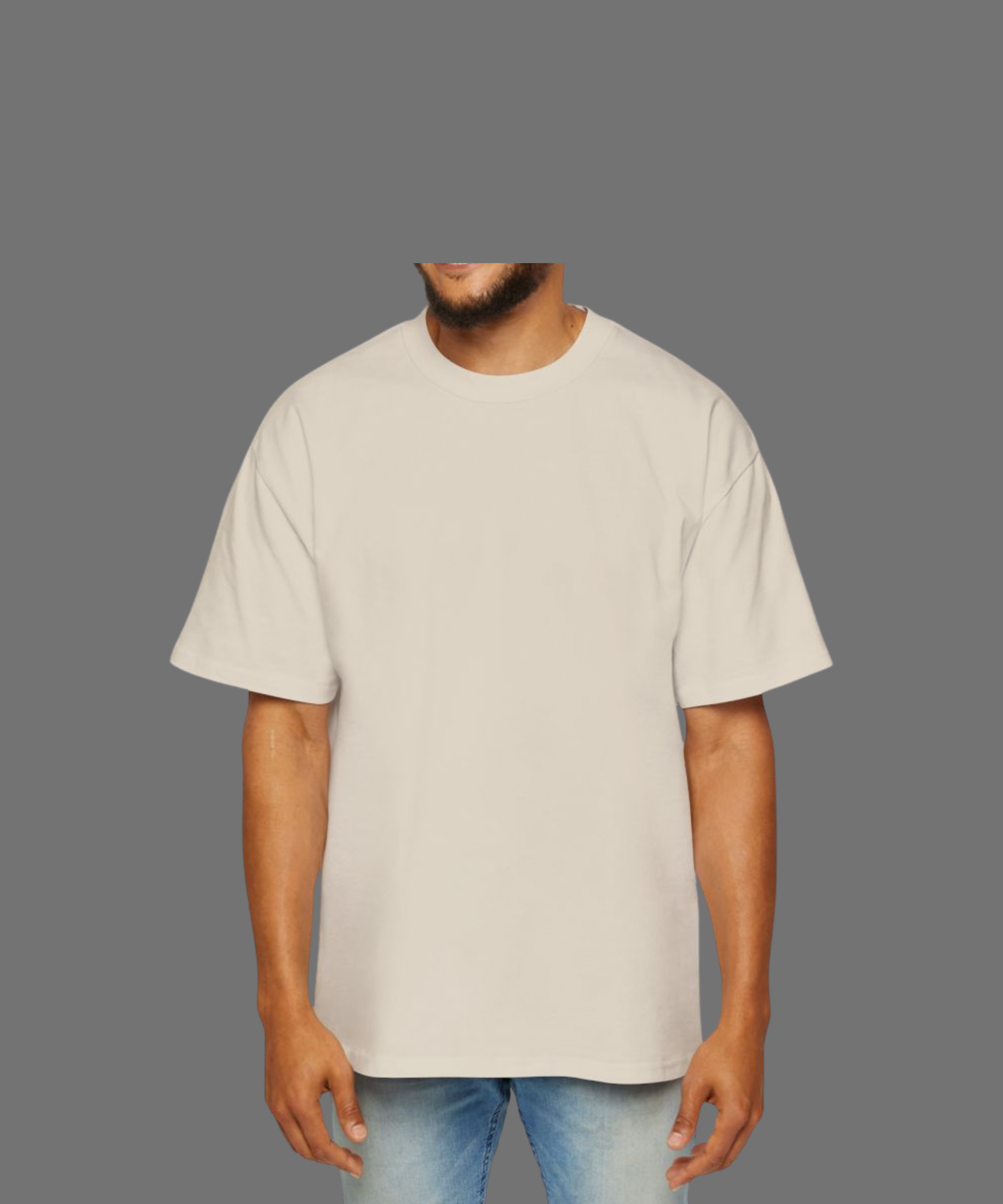 T-SHIRTS OVERSIZE VIERGES 100% COTON