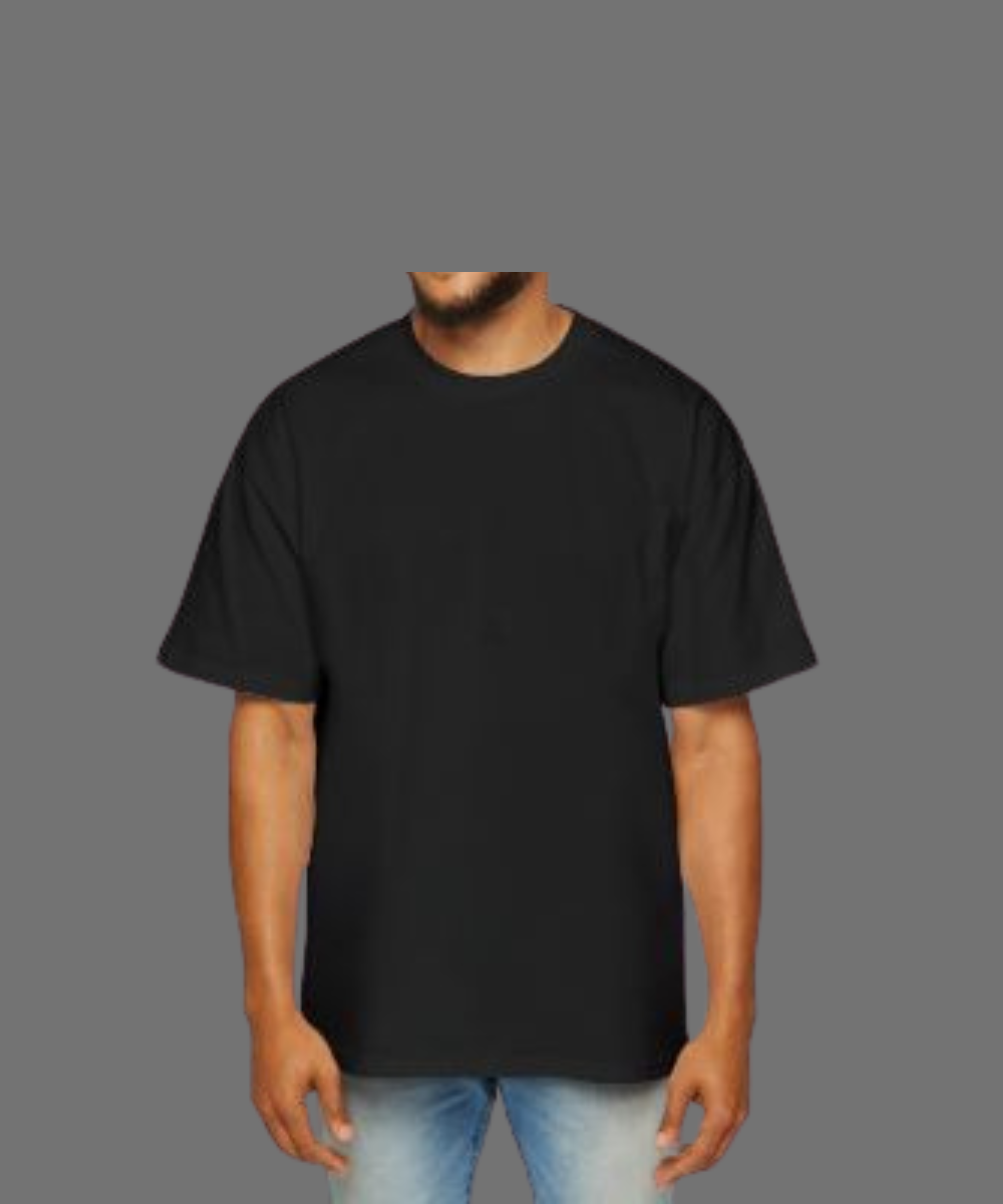 T-SHIRTS OVERSIZE VIERGES 100% COTON