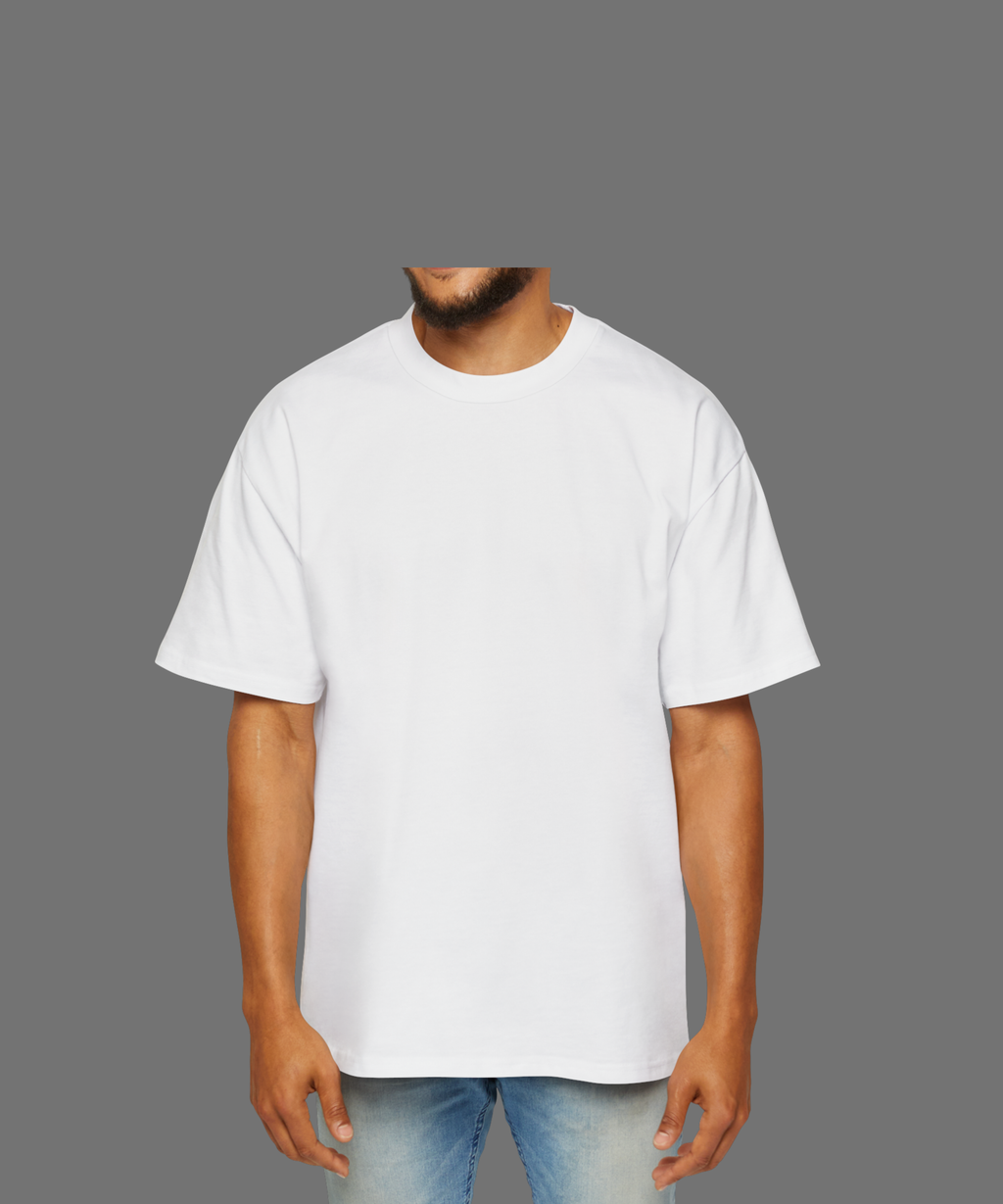 T-SHIRTS OVERSIZE VIERGES 100% COTON