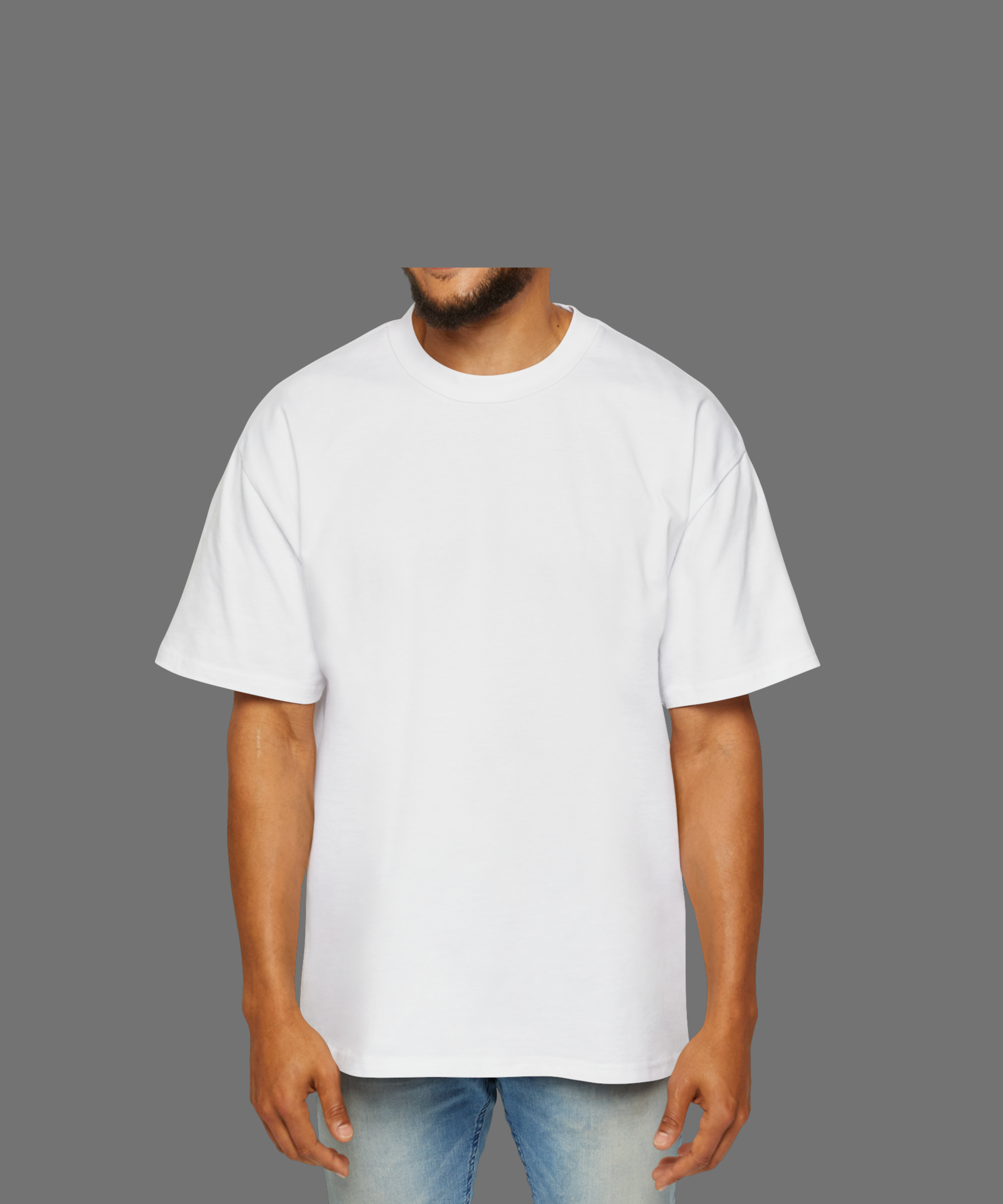 T-SHIRTS OVERSIZE VIERGES 100% COTON