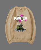 SWEATSHIRT UNISEX FAMOUS 100% COTON